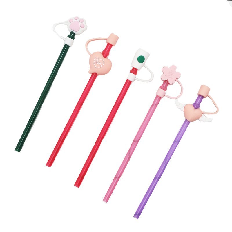 Reusable Silicone Straw Tips Covers - 图片 3